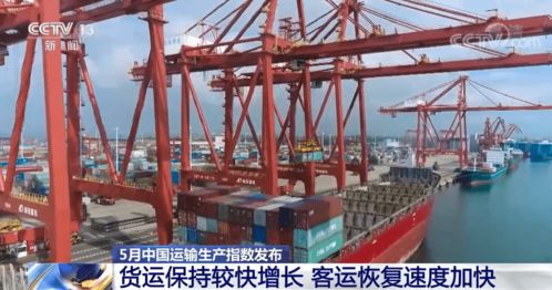 5月中国运输生产指数发布 货运保持较快增长 客运恢复速度加快